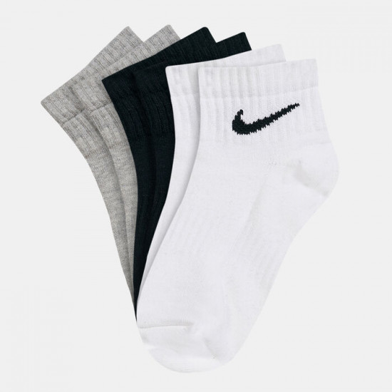 NIKE Men's Performance Quarter Socks (3 Pack)